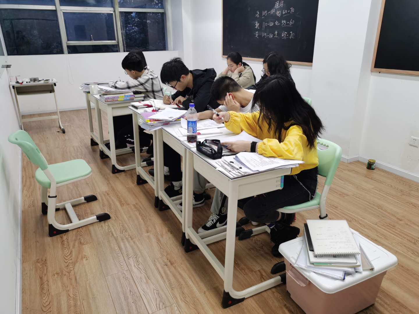 安静的自习区